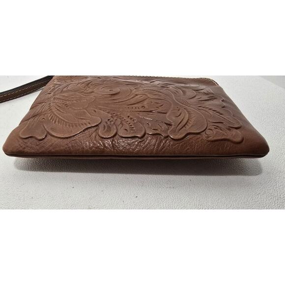 Patricia Nash Tooled Wristlet Florence Capri Leather Limited Style #P24907 - Picture 3 of 10